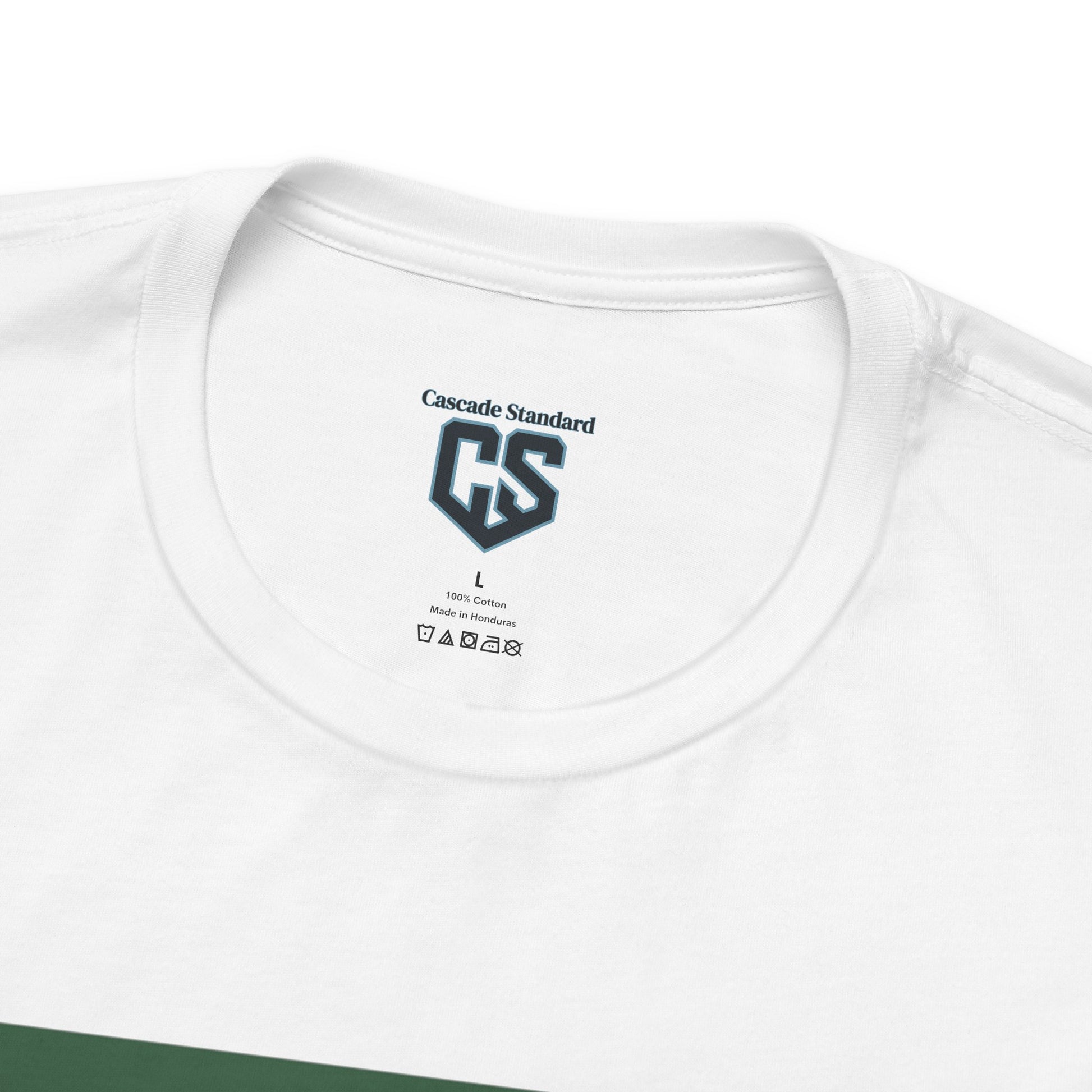 Cascade Lines Tee – Earth-Tone Mountain Stripe Shirt