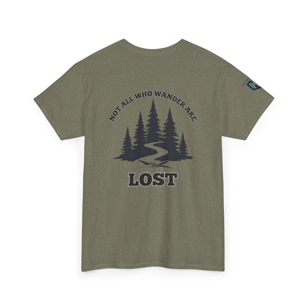 Not All Who Wander Are Lost – Forest Path Tee