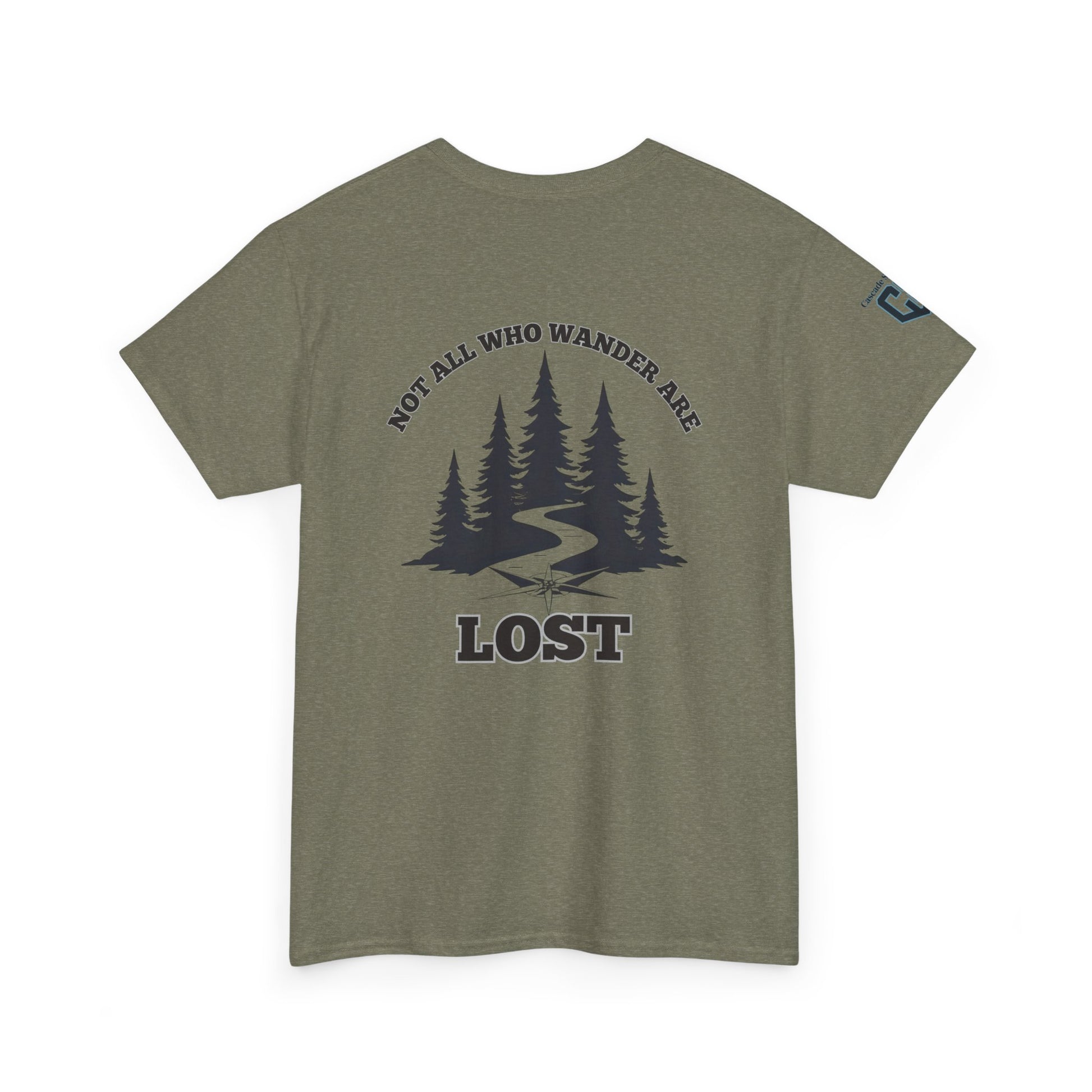 Not All Who Wander Are Lost – Forest Path Tee