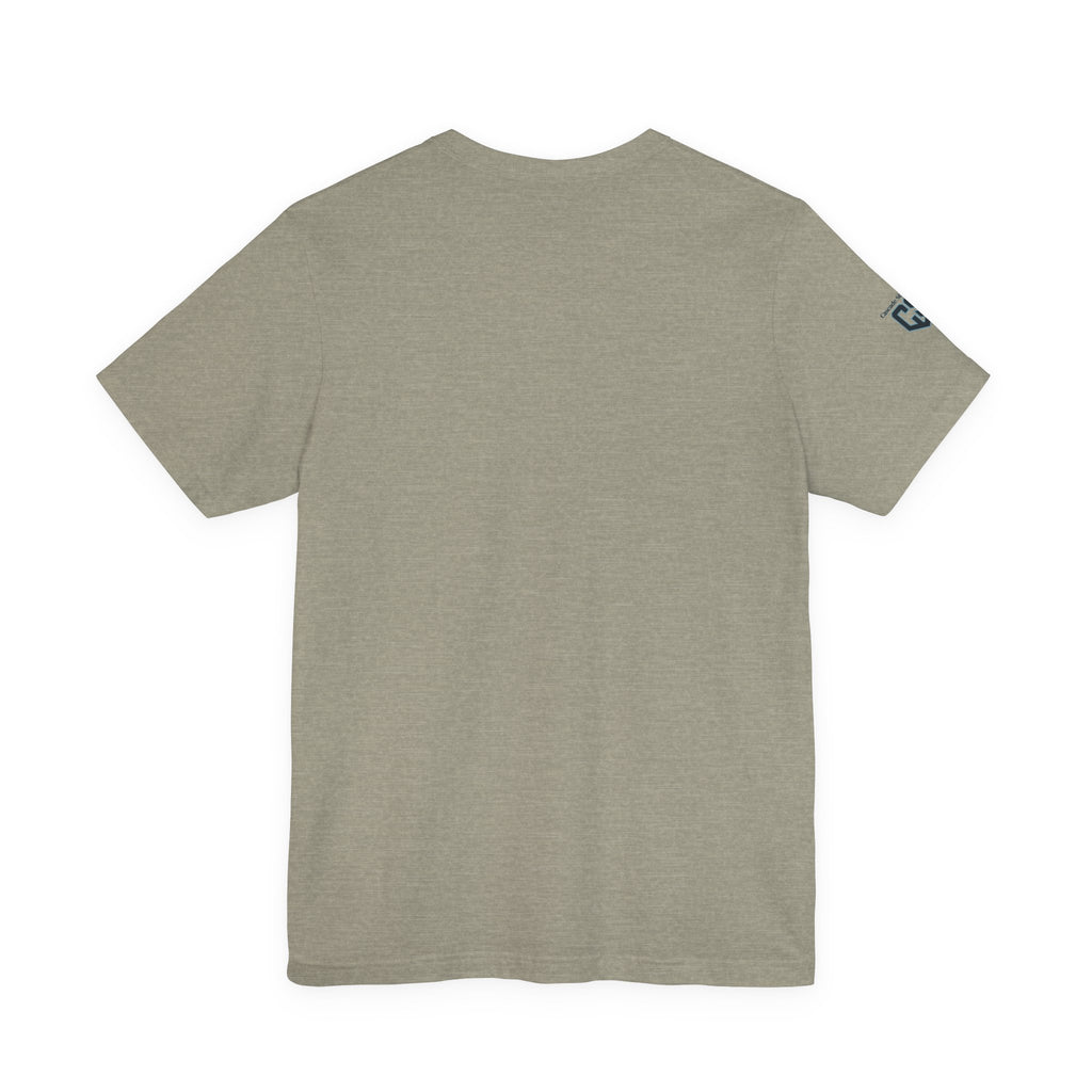 Cascade Lines Tee – Earth-Tone Mountain Stripe Shirt