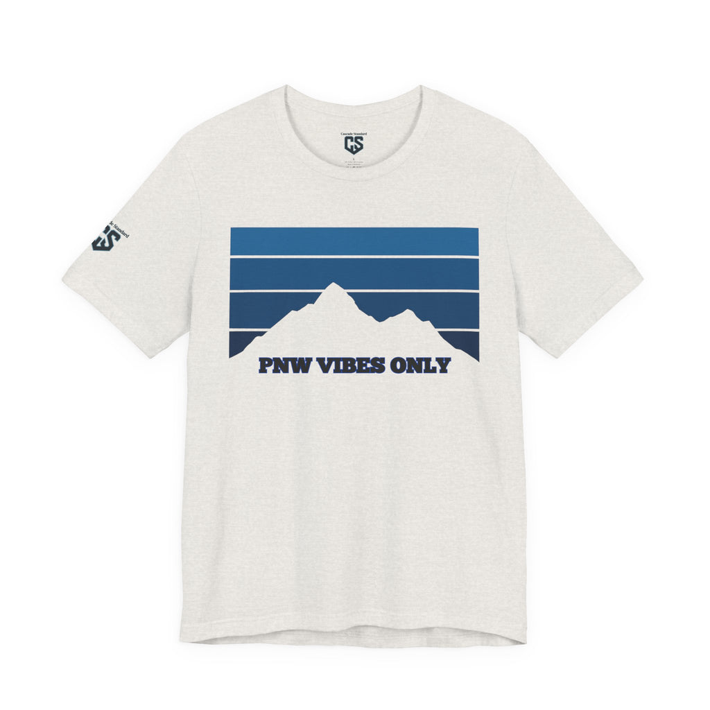 PNW Vibes Only – Classic Stripe Tee