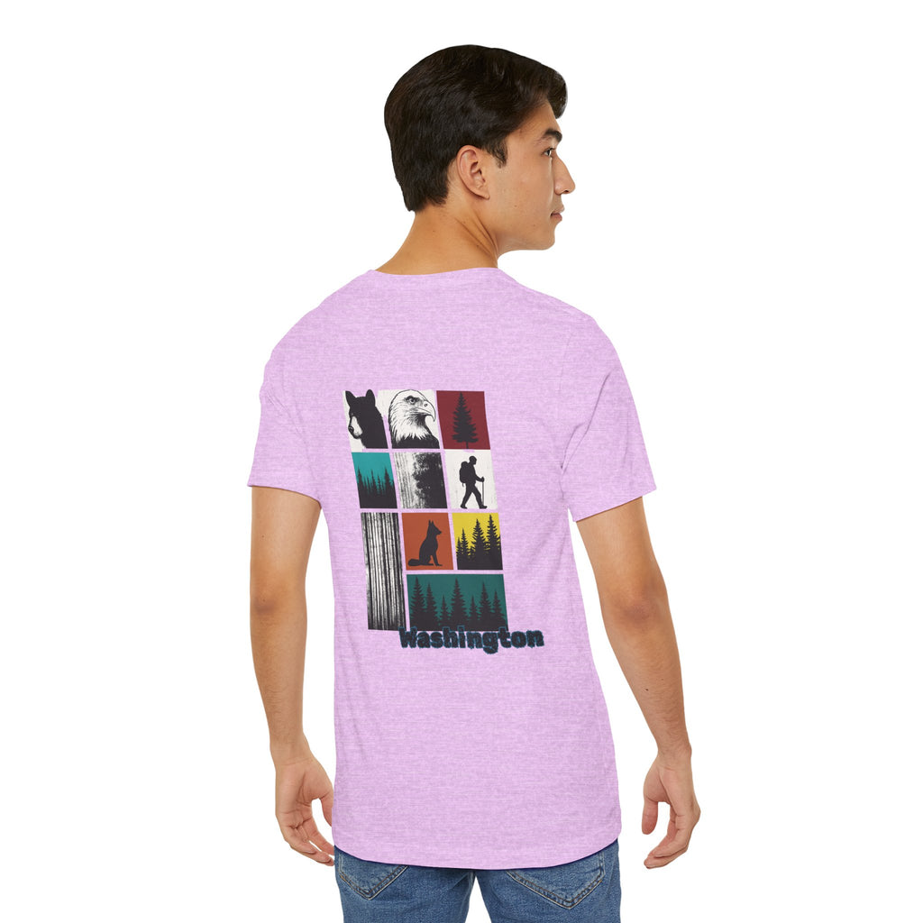 Washington Wildlife Grid Tee