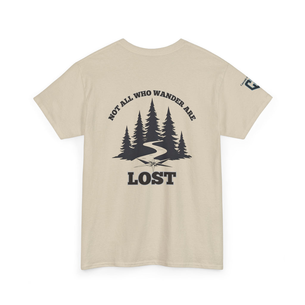 Not All Who Wander Are Lost – Forest Path Tee