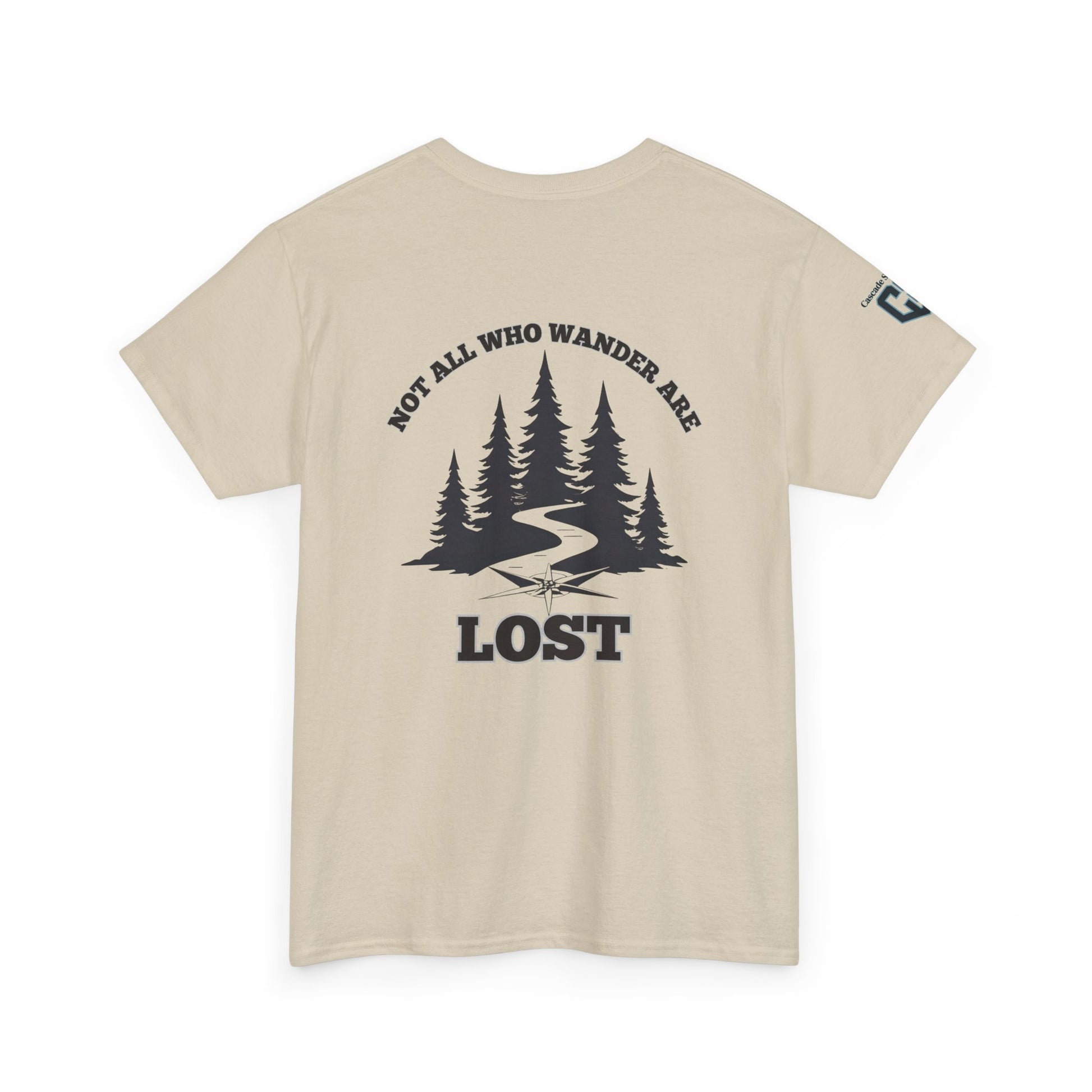 Not All Who Wander Are Lost – Forest Path Tee