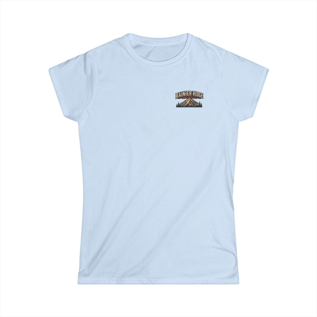 Women's Tee - Blank White Softstyle Crewneck