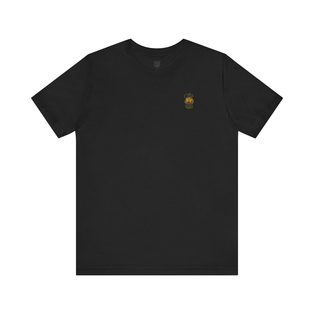 Born to Camp Tee – Retro Tent Sunset Outdoors Shirt