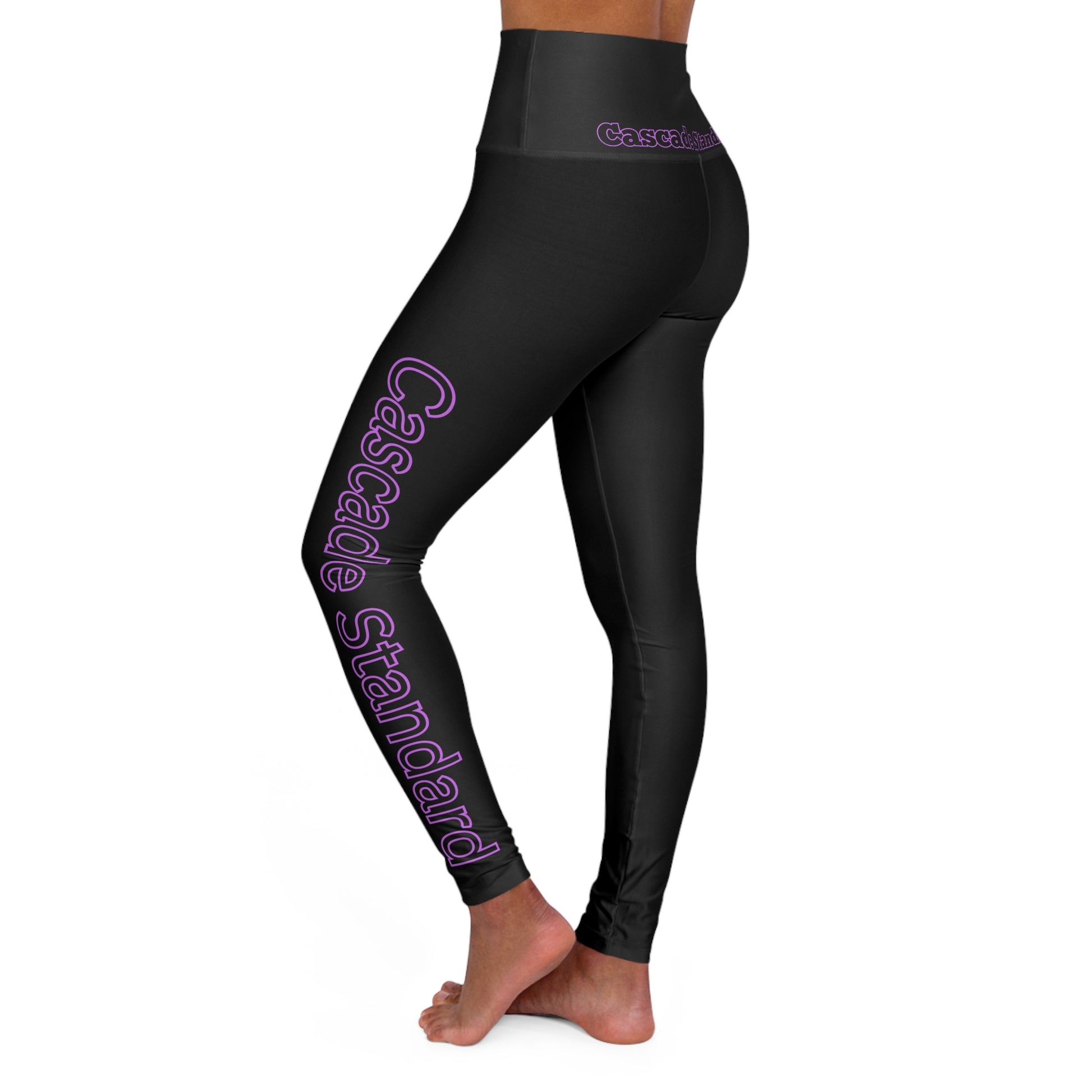 Cascade Standard High-Waisted Logo Leggings