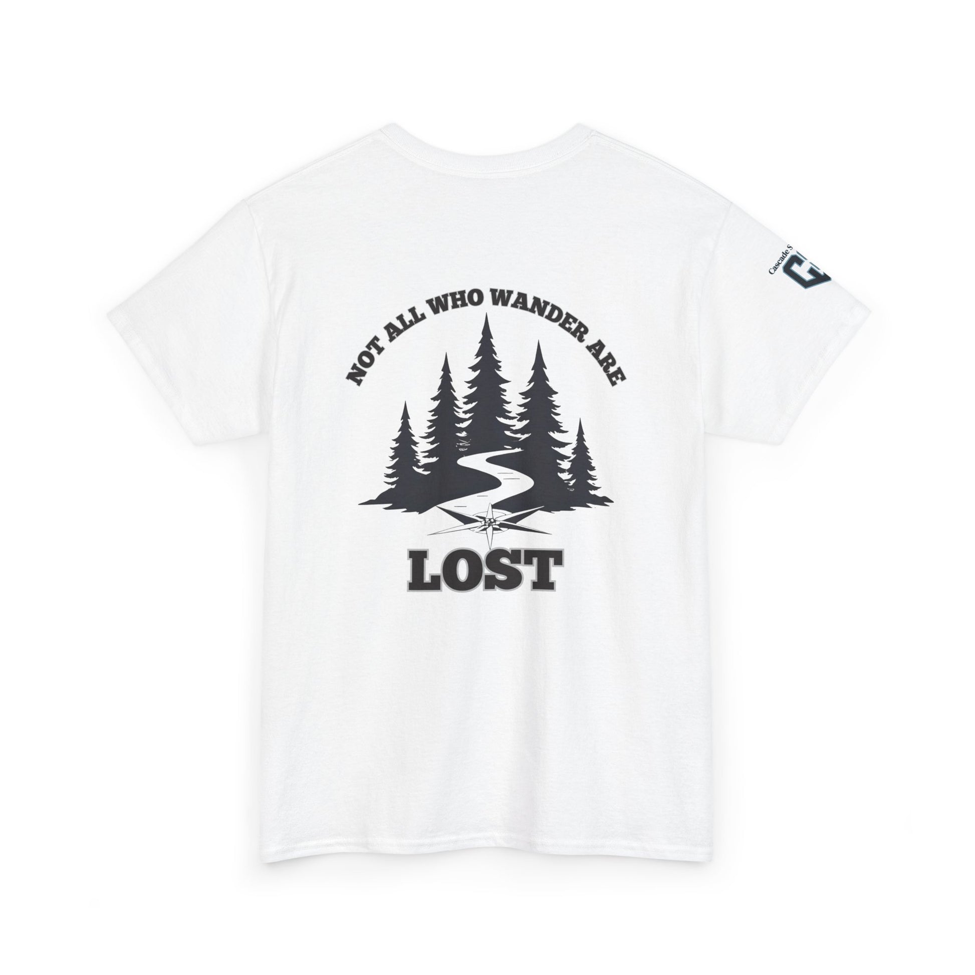 Not All Who Wander Are Lost – Forest Path Tee