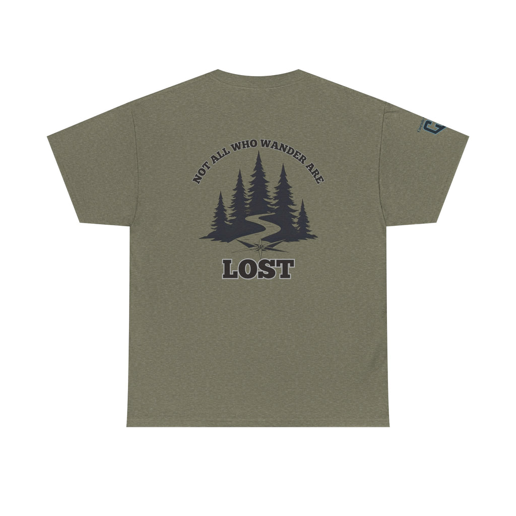 Not All Who Wander Are Lost – Forest Path Tee