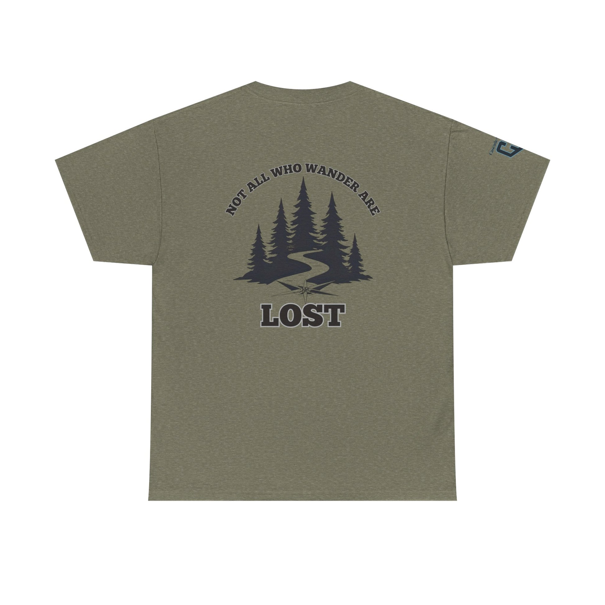 Not All Who Wander Are Lost – Forest Path Tee