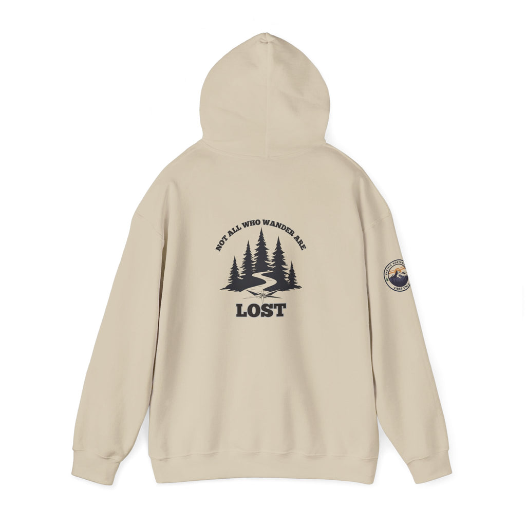 Adventure Awaits Hoodie - Cozy Travel Sweatshirt, Perfect for Nature Lovers, Gifts for Hikers, Camping Apparel, Exploration Gear
