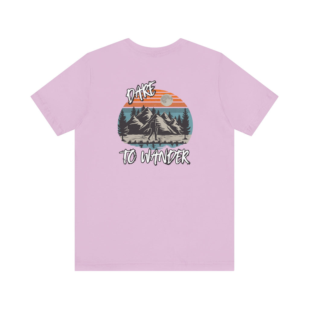Dare to Wander – Retro Trail Sunset Tee