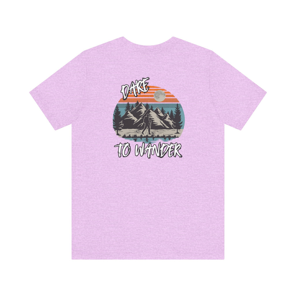 Dare to Wander – Retro Trail Sunset Tee