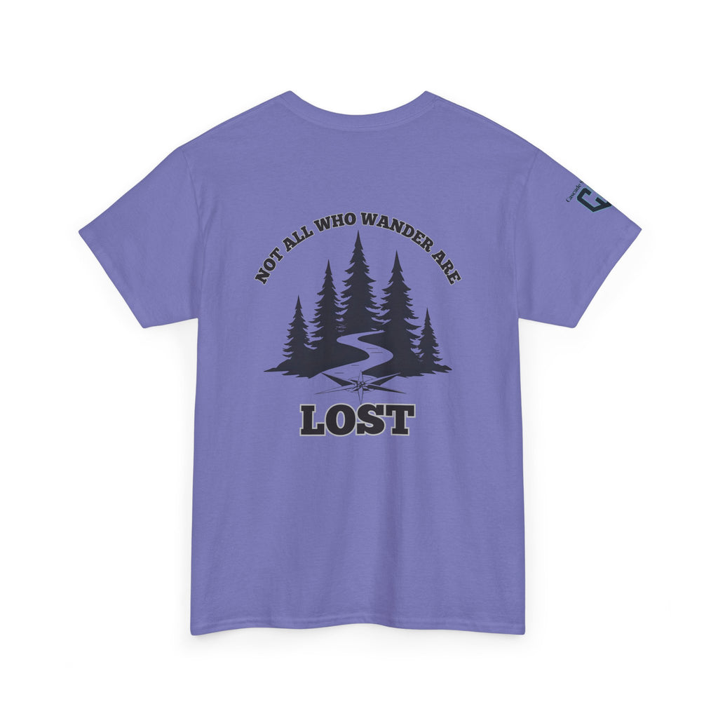 Not All Who Wander Are Lost – Forest Path Tee
