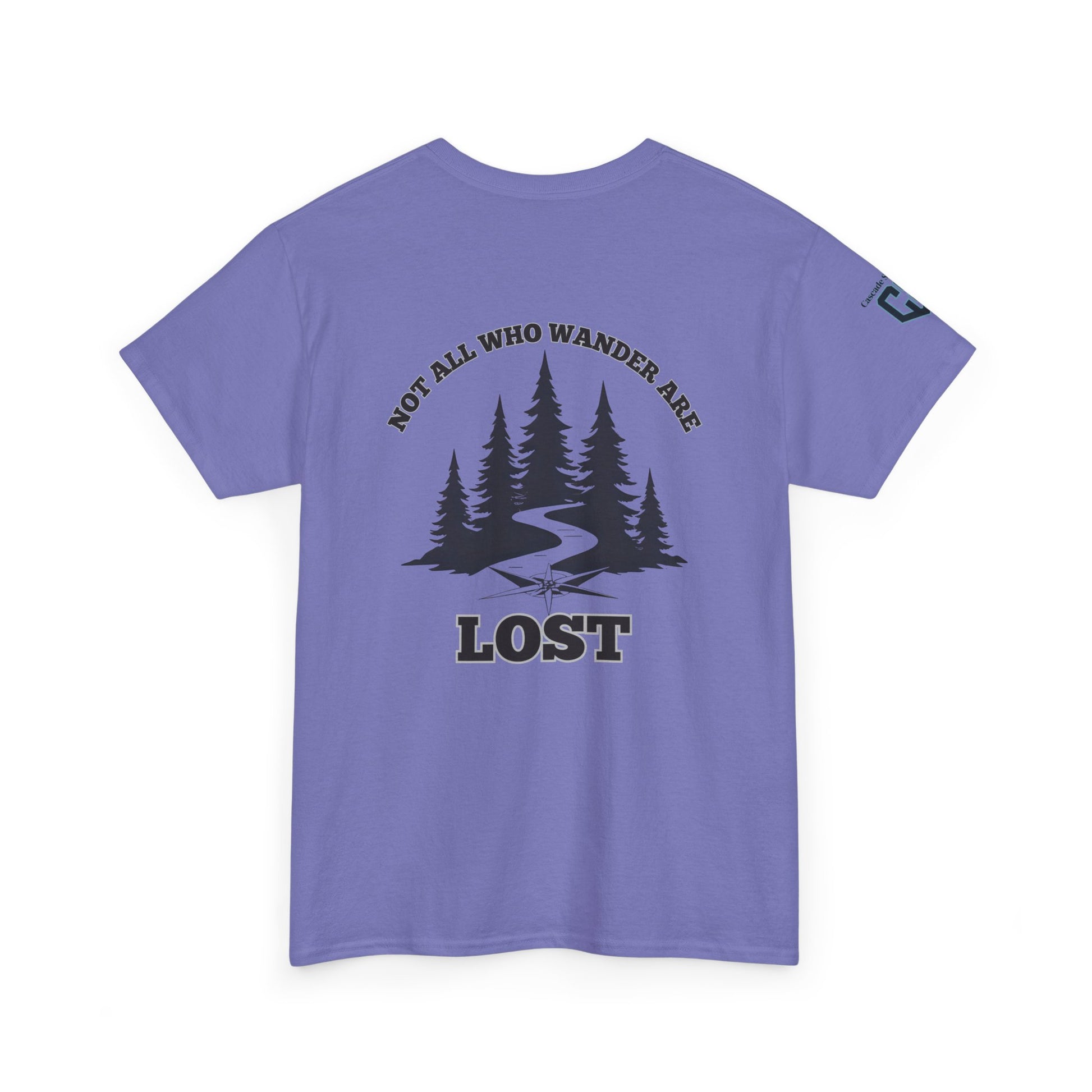 Not All Who Wander Are Lost – Forest Path Tee
