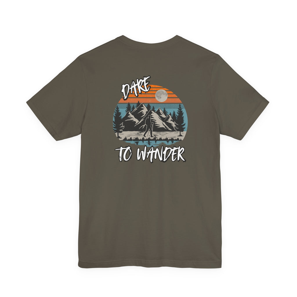 Dare to Wander – Retro Trail Sunset Tee