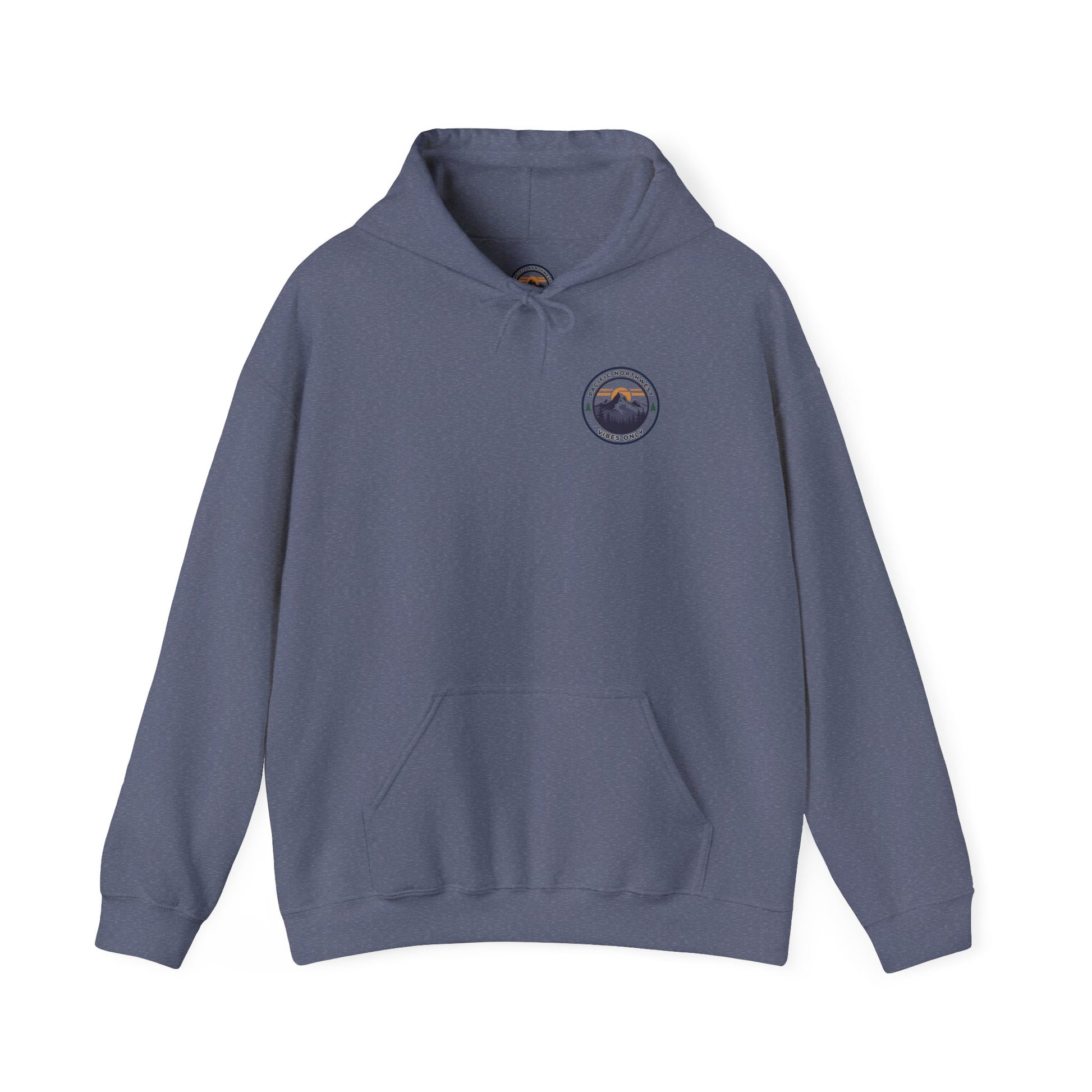 Pacific Northwest Vibes Hooded Sweatshirt | Cozy Unisex Hoodie for Adventure Lovers, Outdoor Lifestyle, Gifts for Nature Enthusiasts