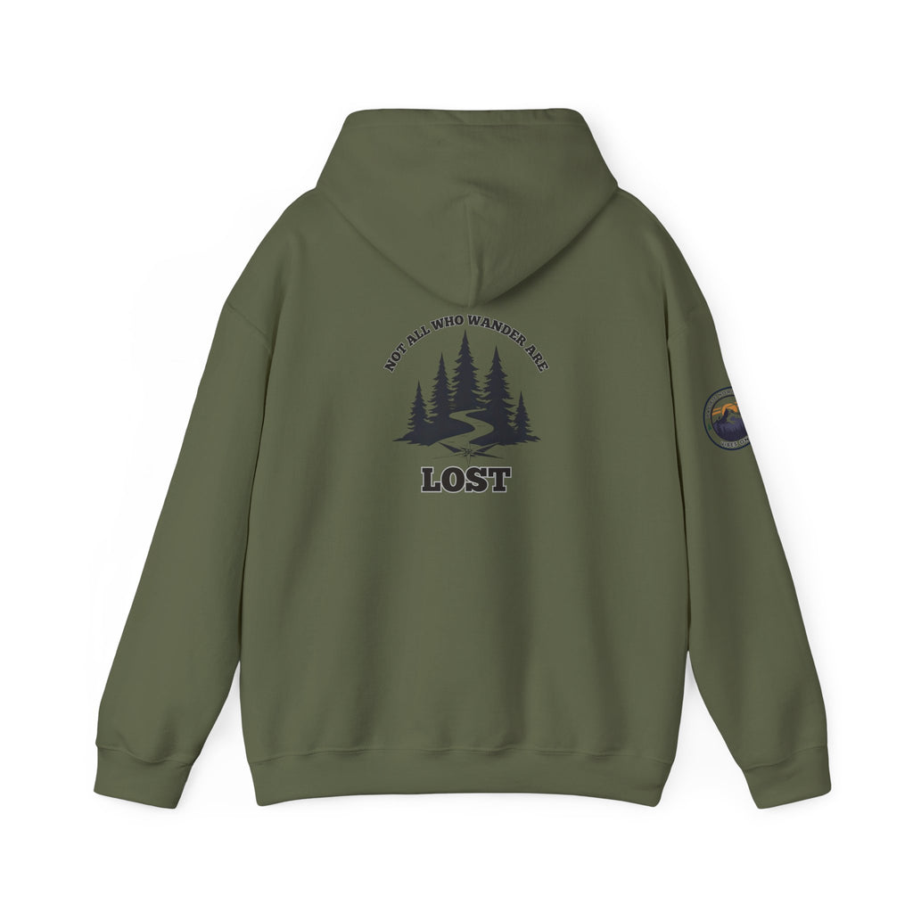 Adventure Awaits Hoodie - Cozy Travel Sweatshirt, Perfect for Nature Lovers, Gifts for Hikers, Camping Apparel, Exploration Gear