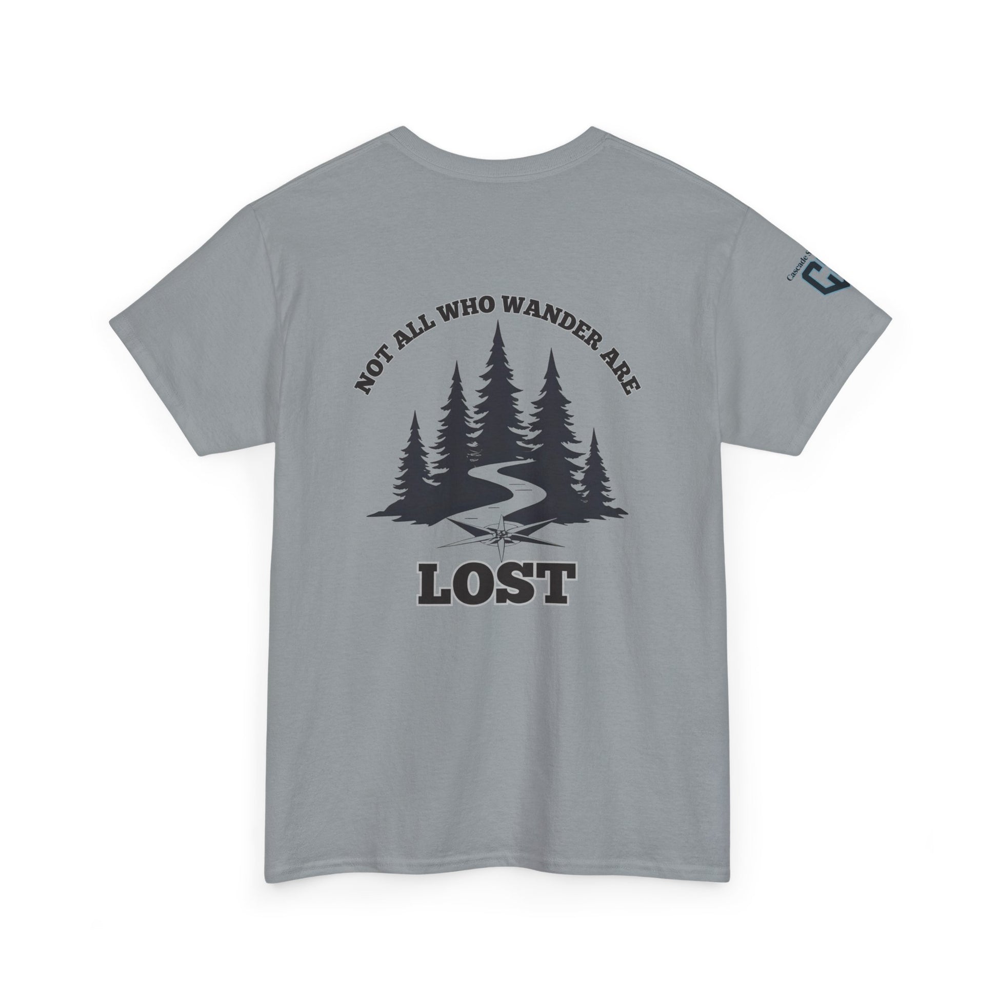 Not All Who Wander Are Lost – Forest Path Tee