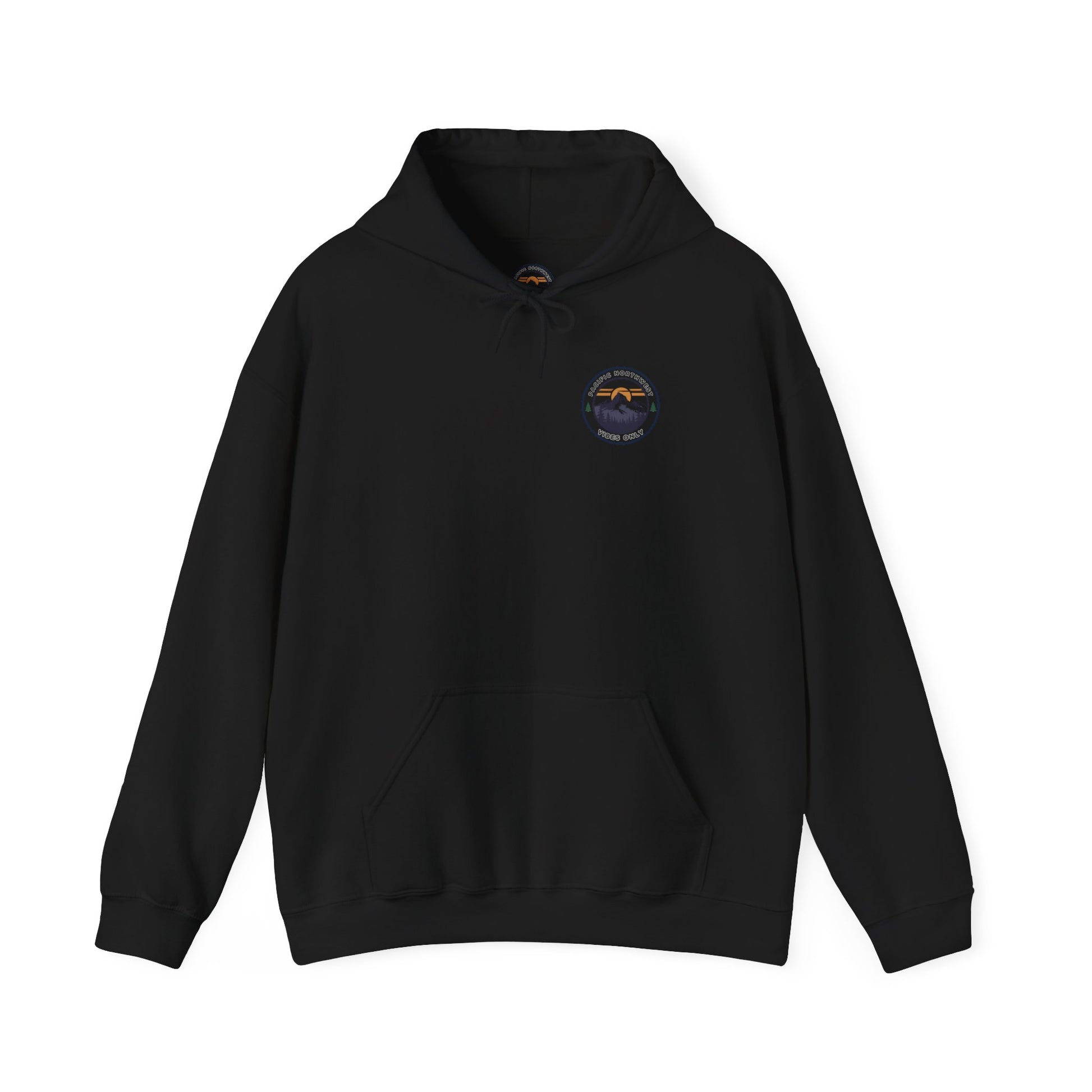 Pacific Northwest Vibes Hooded Sweatshirt | Cozy Unisex Hoodie for Adventure Lovers, Outdoor Lifestyle, Gifts for Nature Enthusiasts