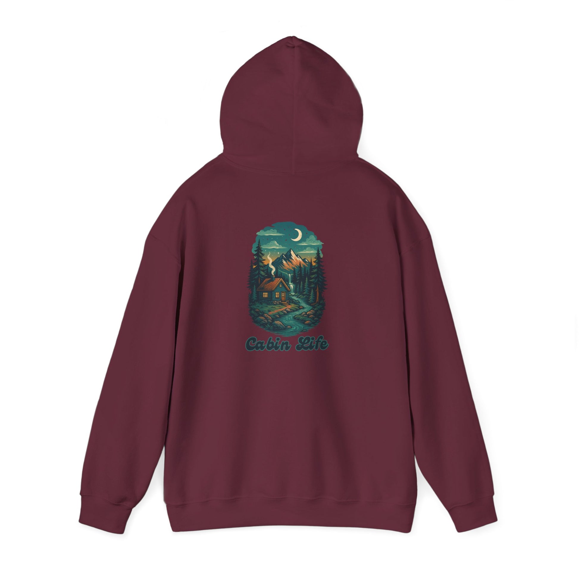 Cabin Life Streamscape Hoodie