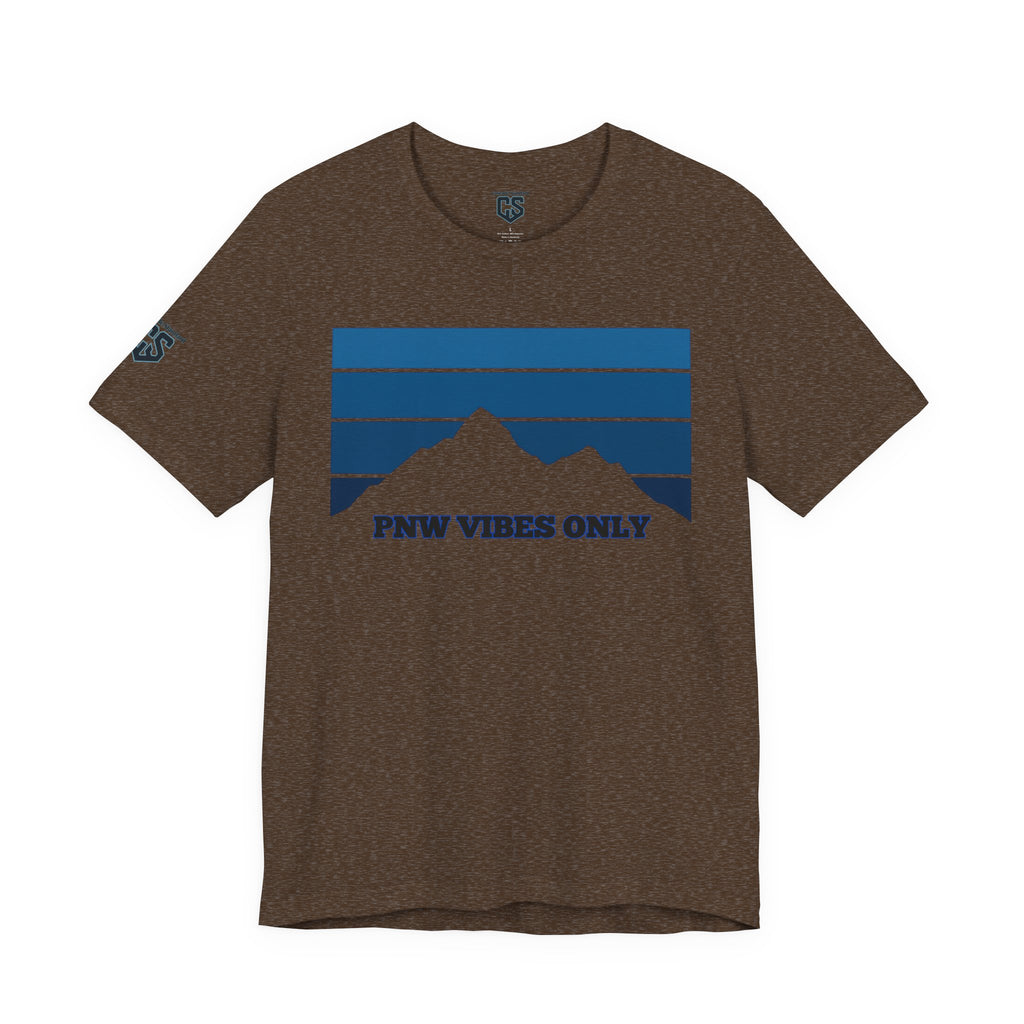 PNW Vibes Only – Classic Stripe Tee