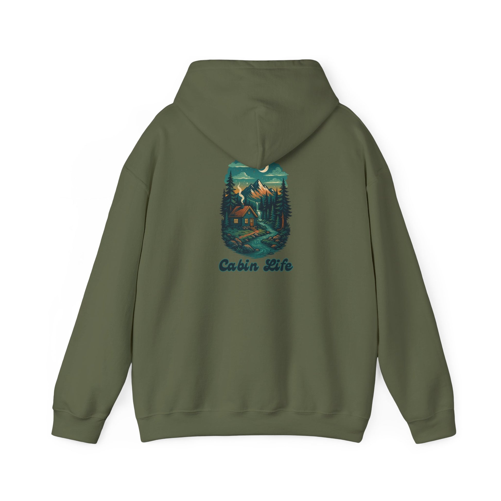 Cabin Life Streamscape Hoodie