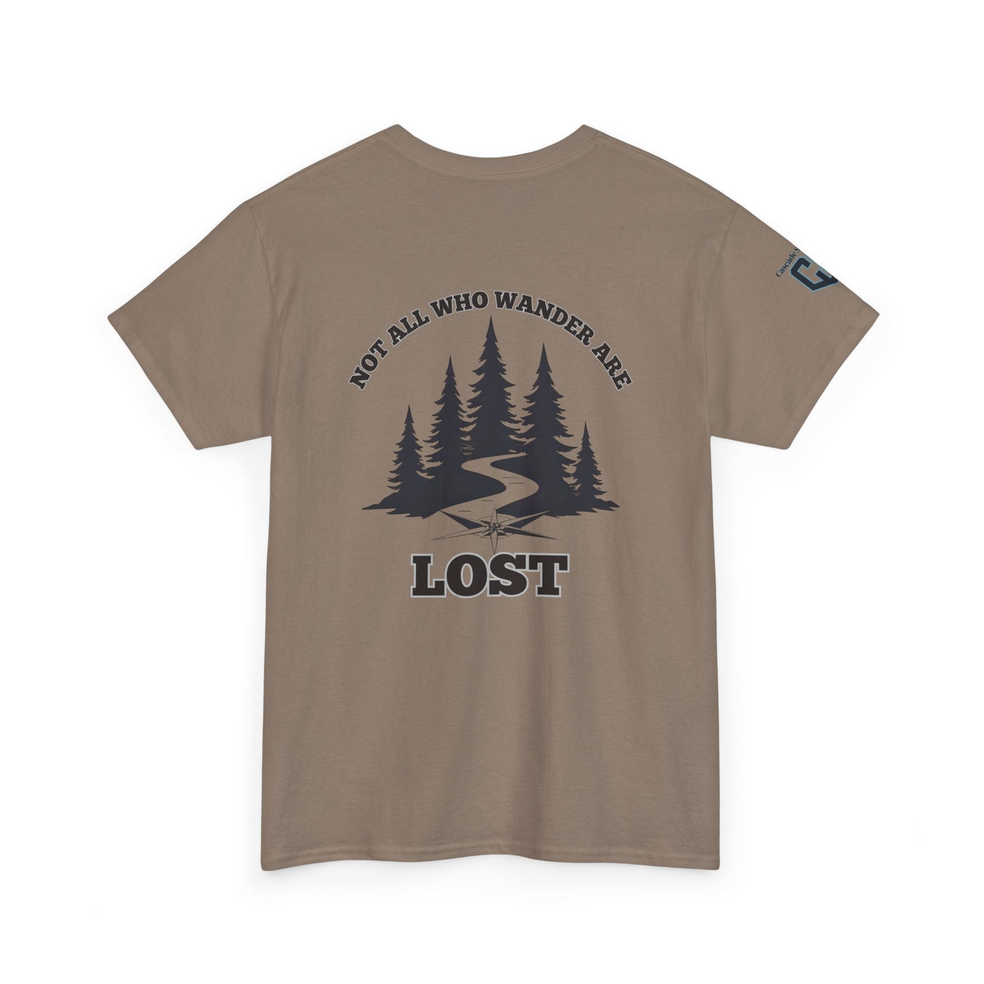 Not All Who Wander Are Lost – Forest Path Tee