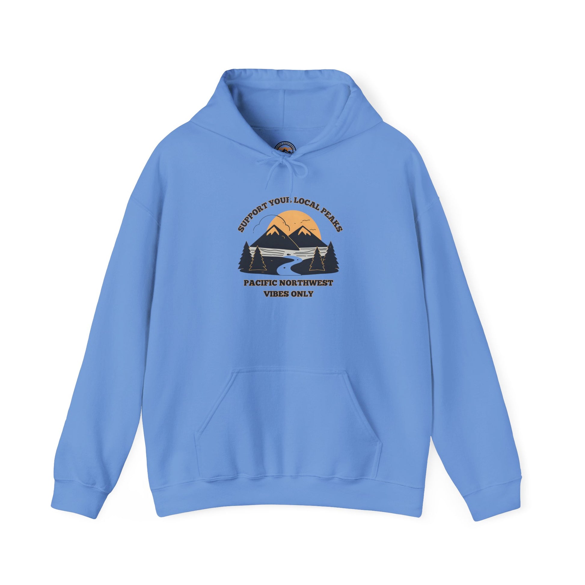 Support Your Local Peaks – PNW Vibes Hoodie