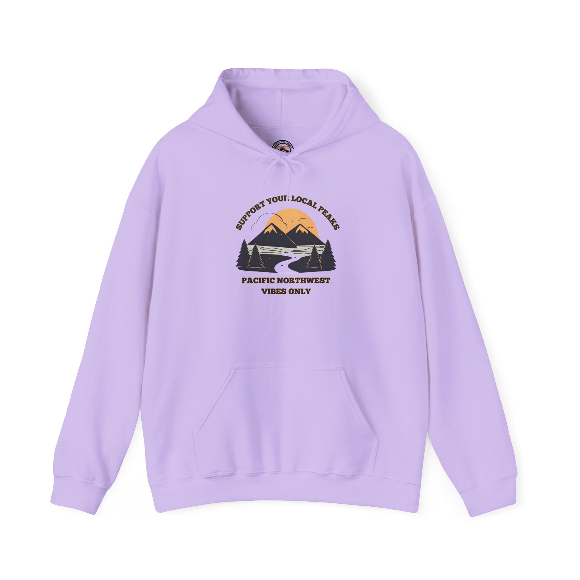 Support Your Local Peaks – PNW Vibes Hoodie