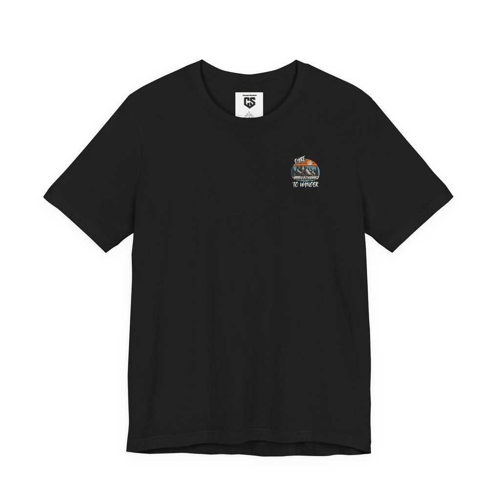 Dare to Wander – Retro Trail Sunset Tee