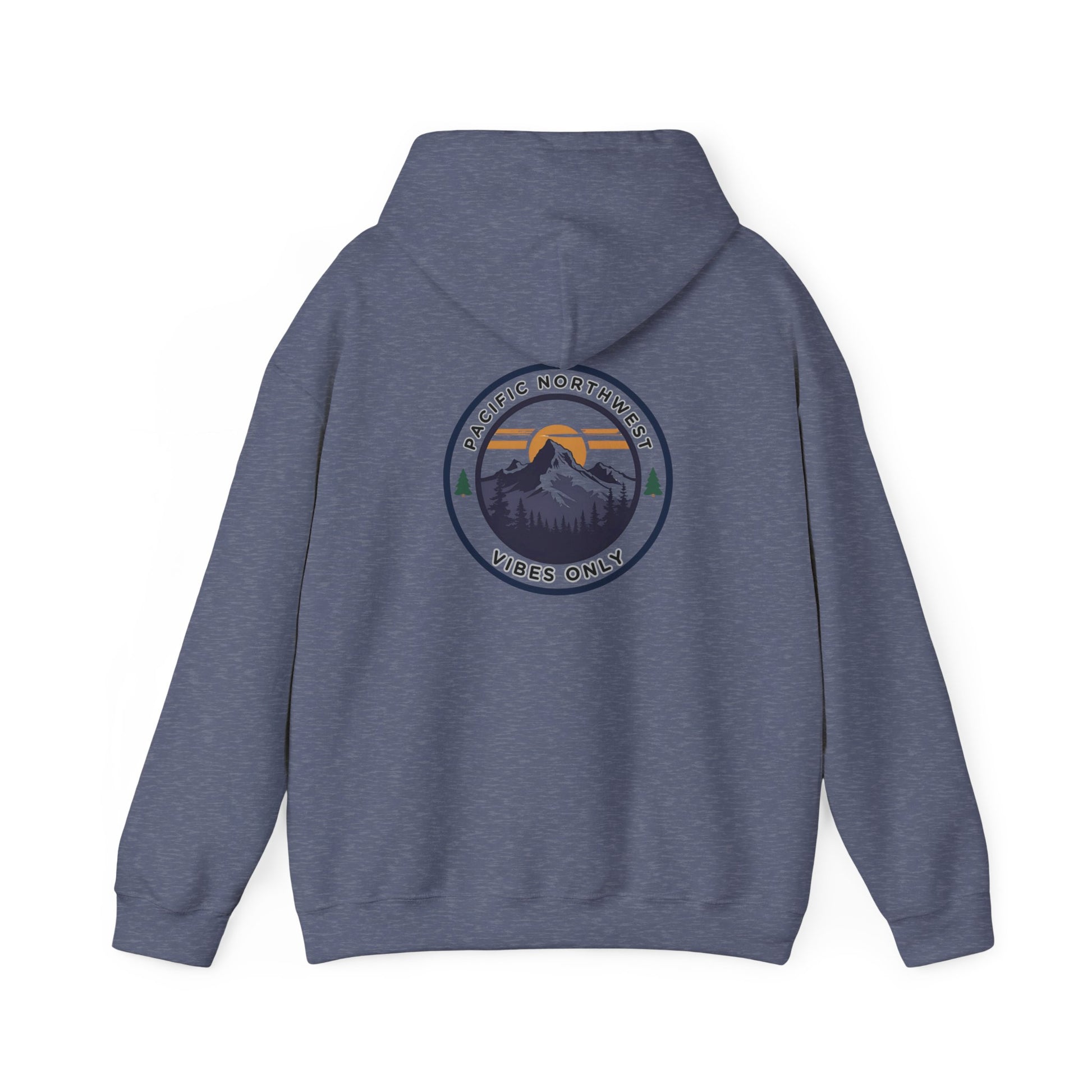 Pacific Northwest Vibes Hooded Sweatshirt | Cozy Unisex Hoodie for Adventure Lovers, Outdoor Lifestyle, Gifts for Nature Enthusiasts