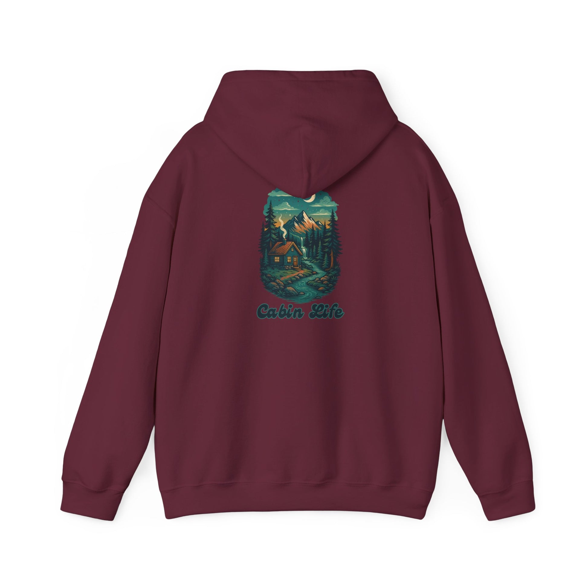 Cabin Life Streamscape Hoodie