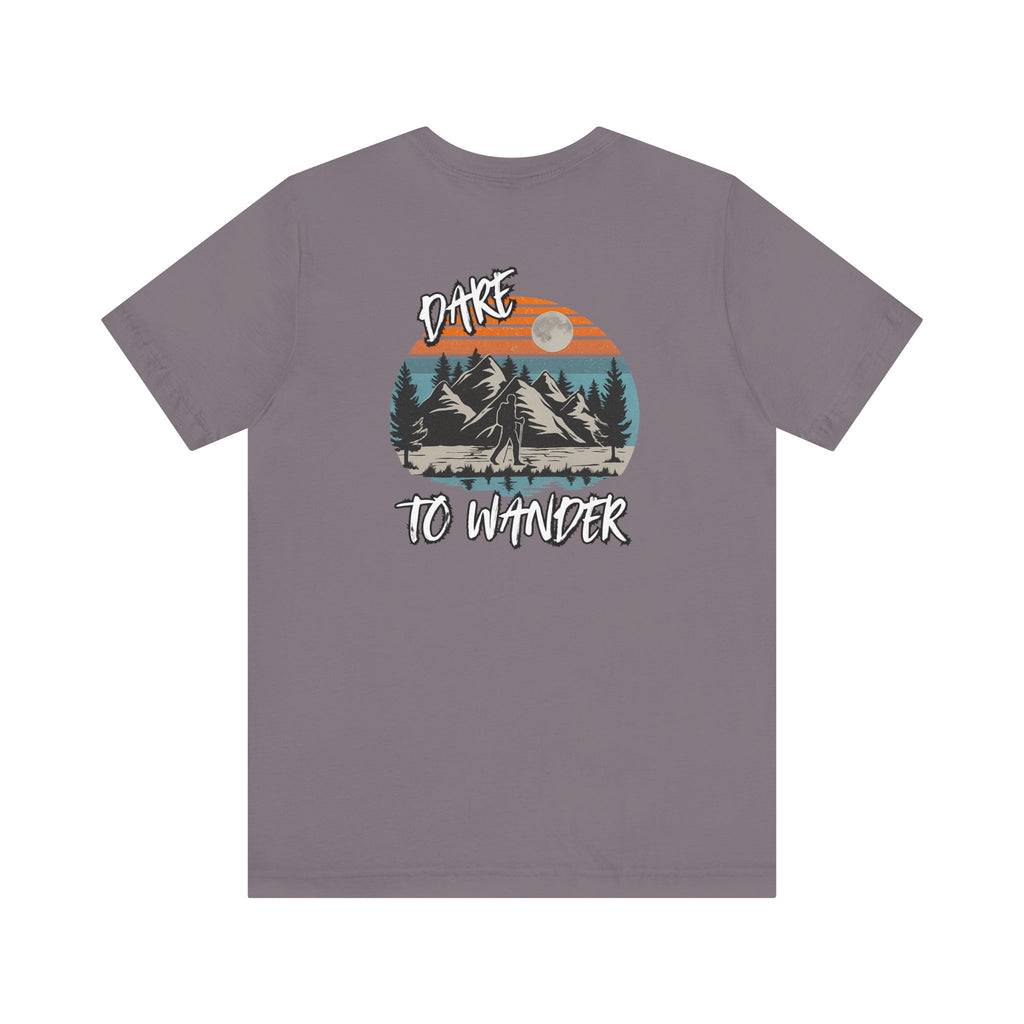 Dare to Wander – Retro Trail Sunset Tee