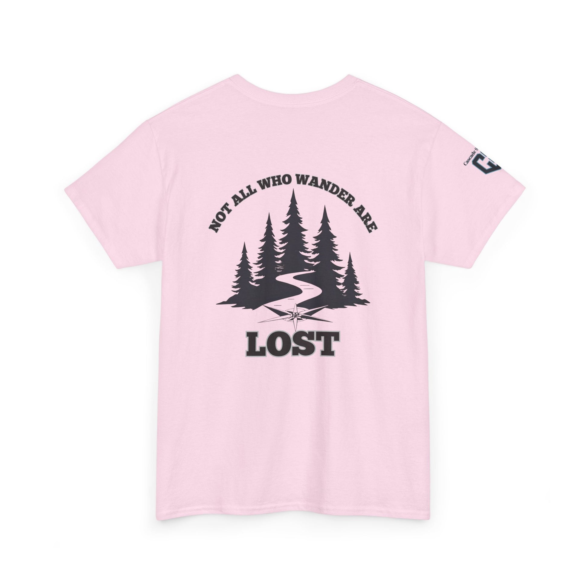 Not All Who Wander Are Lost – Forest Path Tee