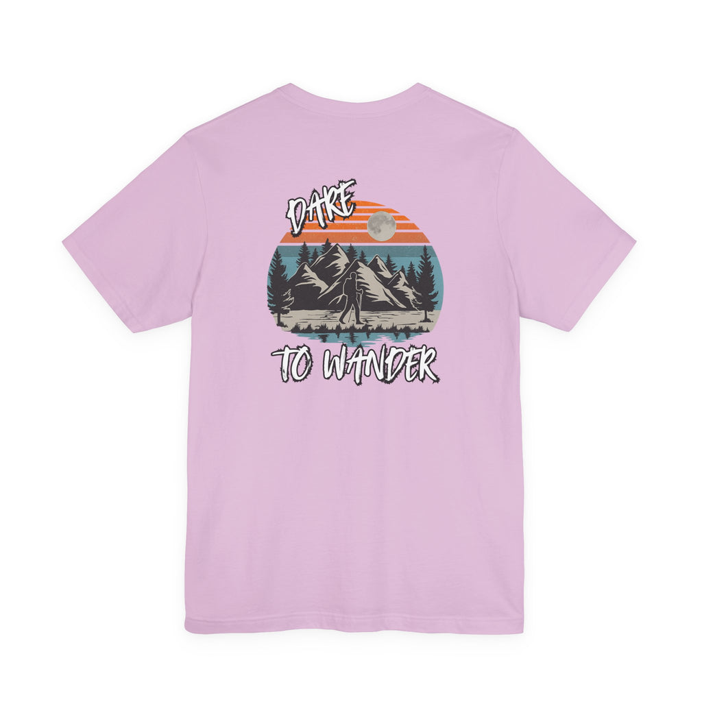 Dare to Wander – Retro Trail Sunset Tee