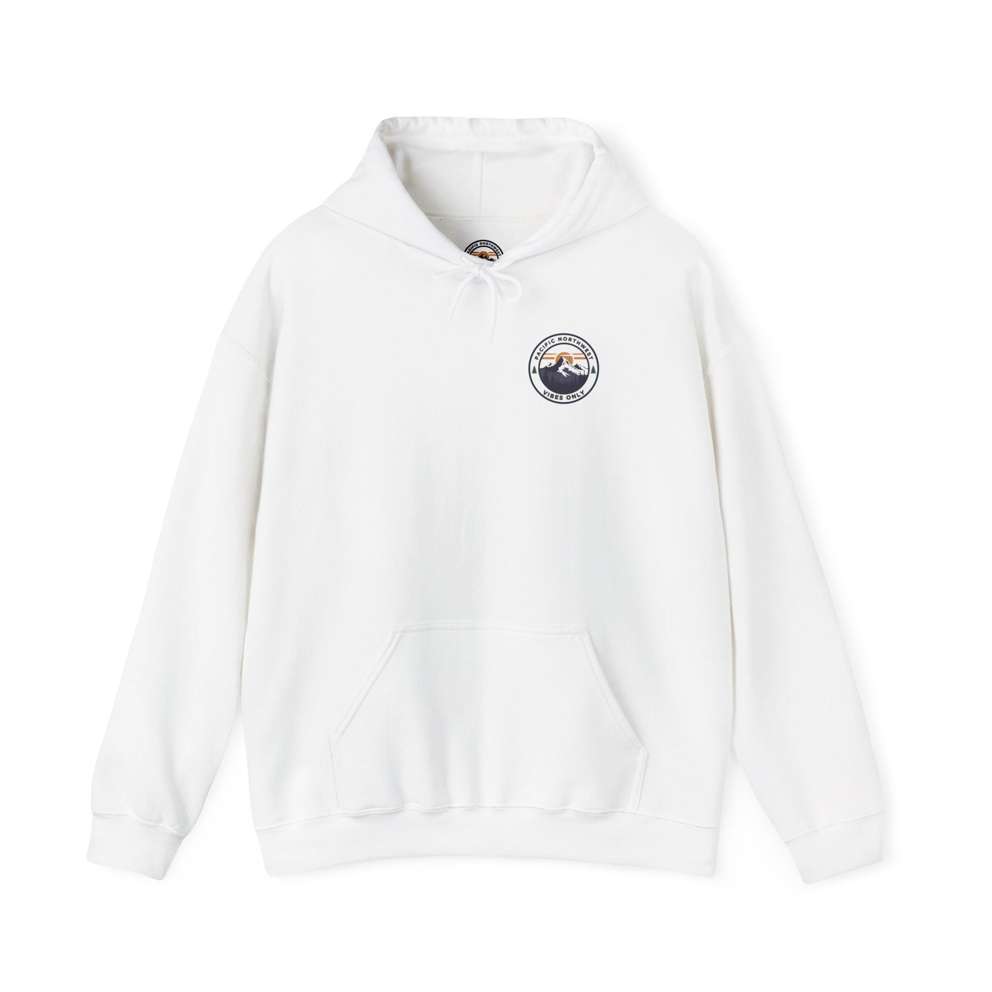 Pacific Northwest Vibes Hooded Sweatshirt | Cozy Unisex Hoodie for Adventure Lovers, Outdoor Lifestyle, Gifts for Nature Enthusiasts