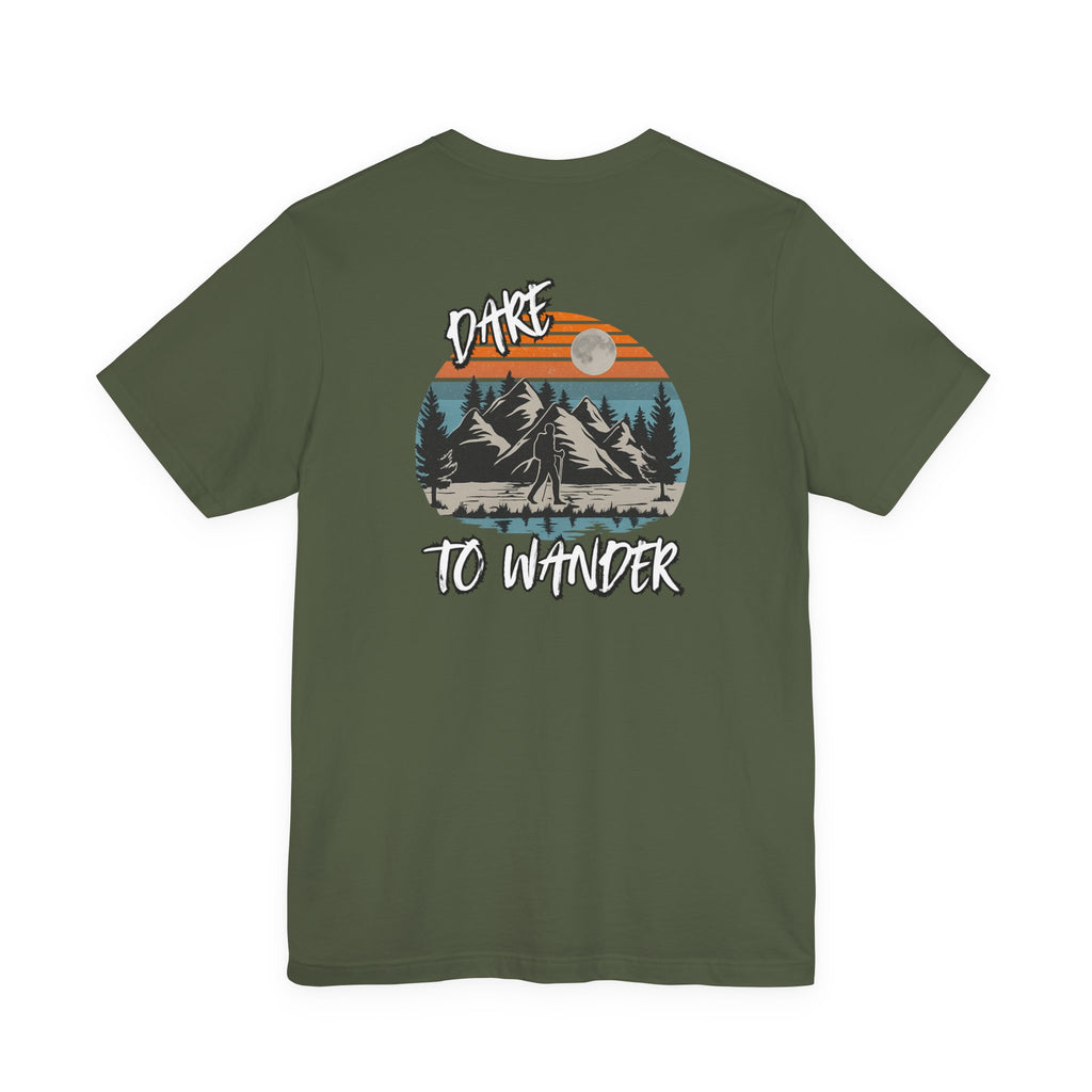 Dare to Wander – Retro Trail Sunset Tee