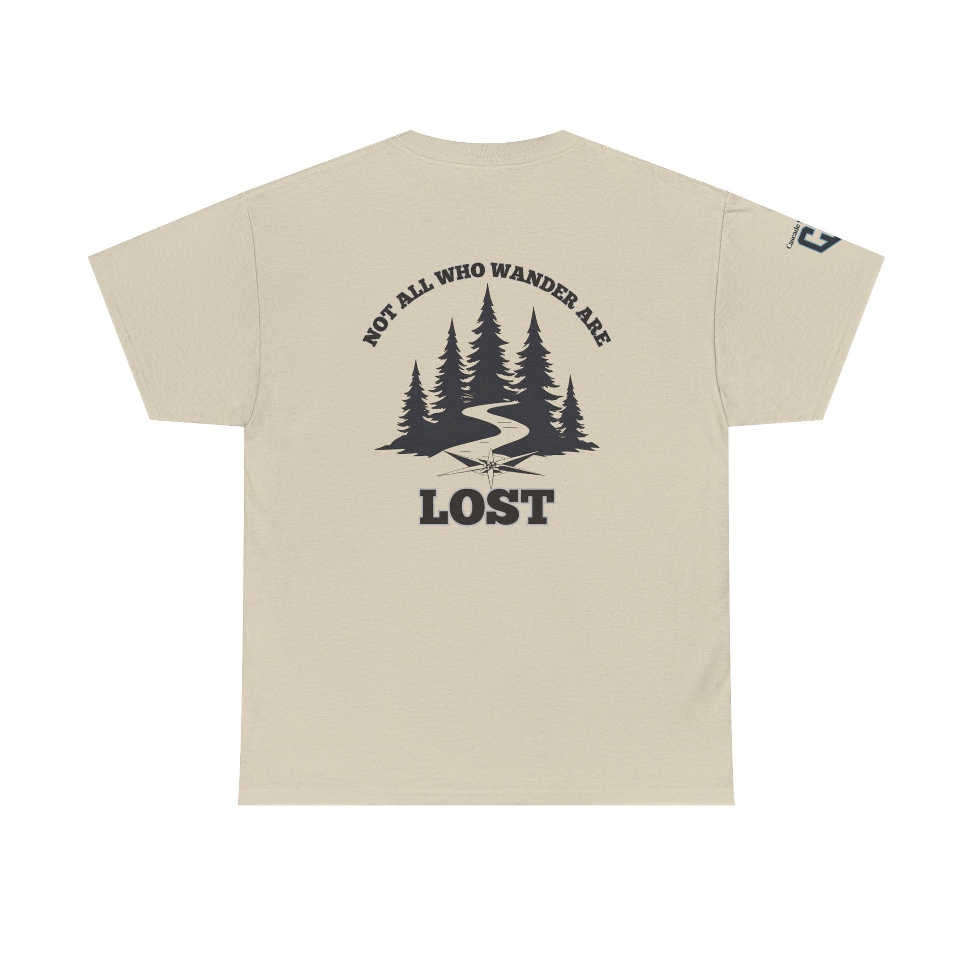 Not All Who Wander Are Lost – Forest Path Tee