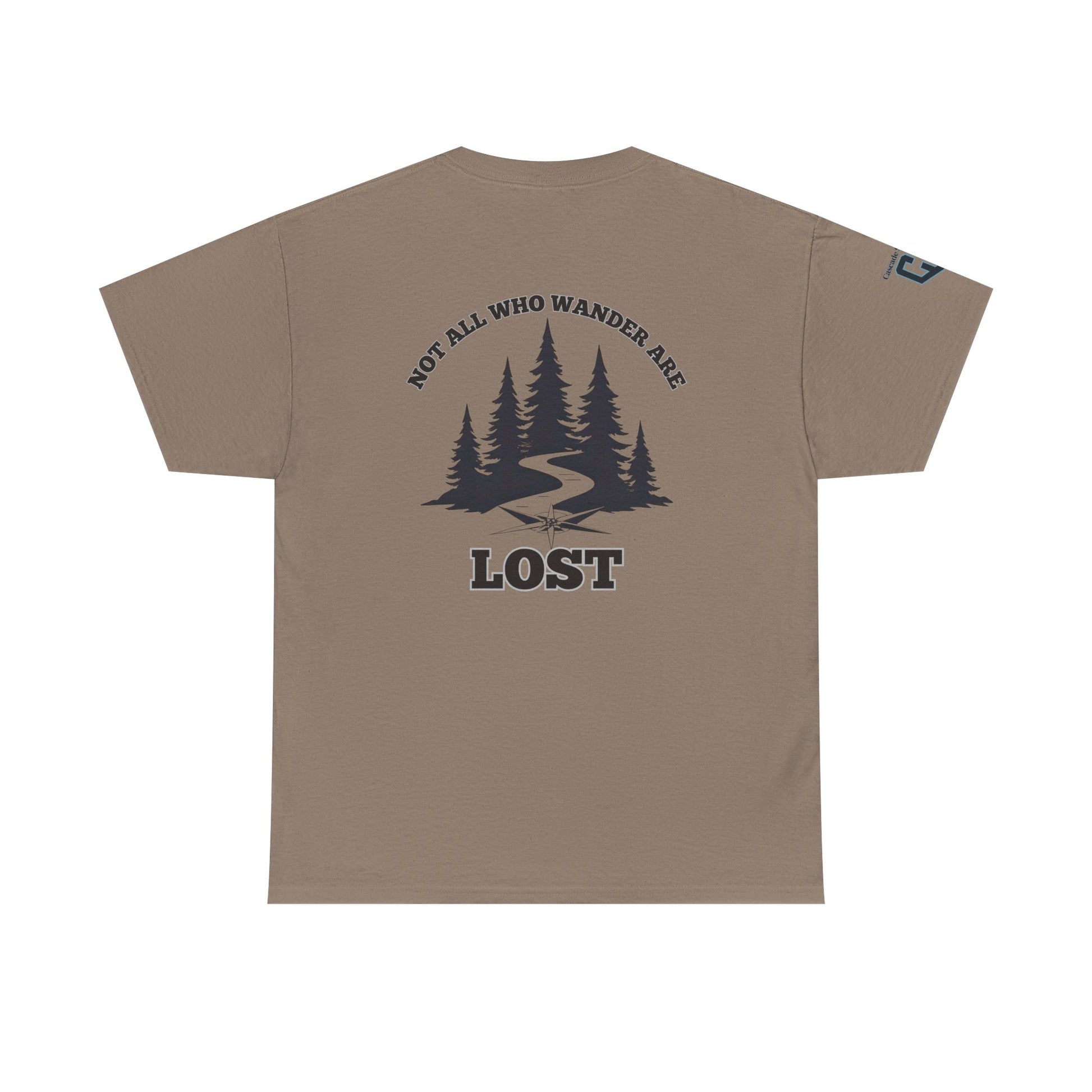 Not All Who Wander Are Lost – Forest Path Tee