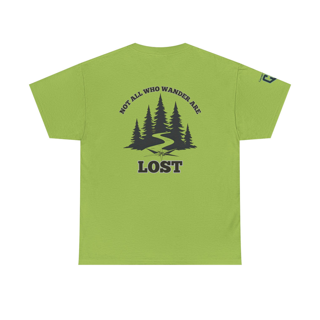 Not All Who Wander Are Lost – Forest Path Tee