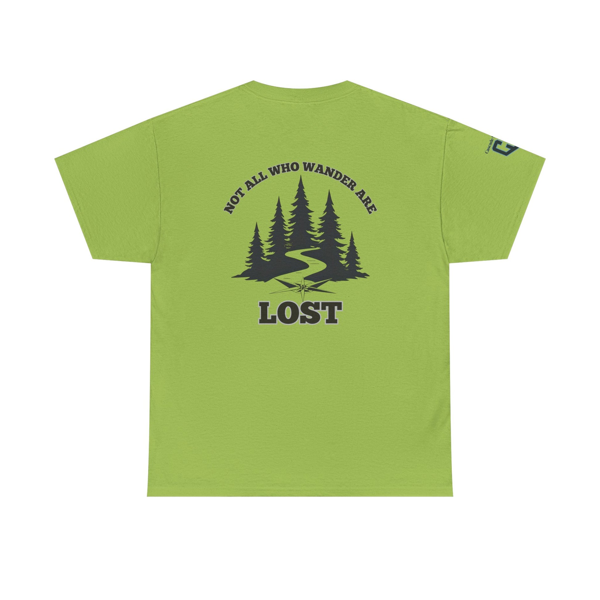 Not All Who Wander Are Lost – Forest Path Tee