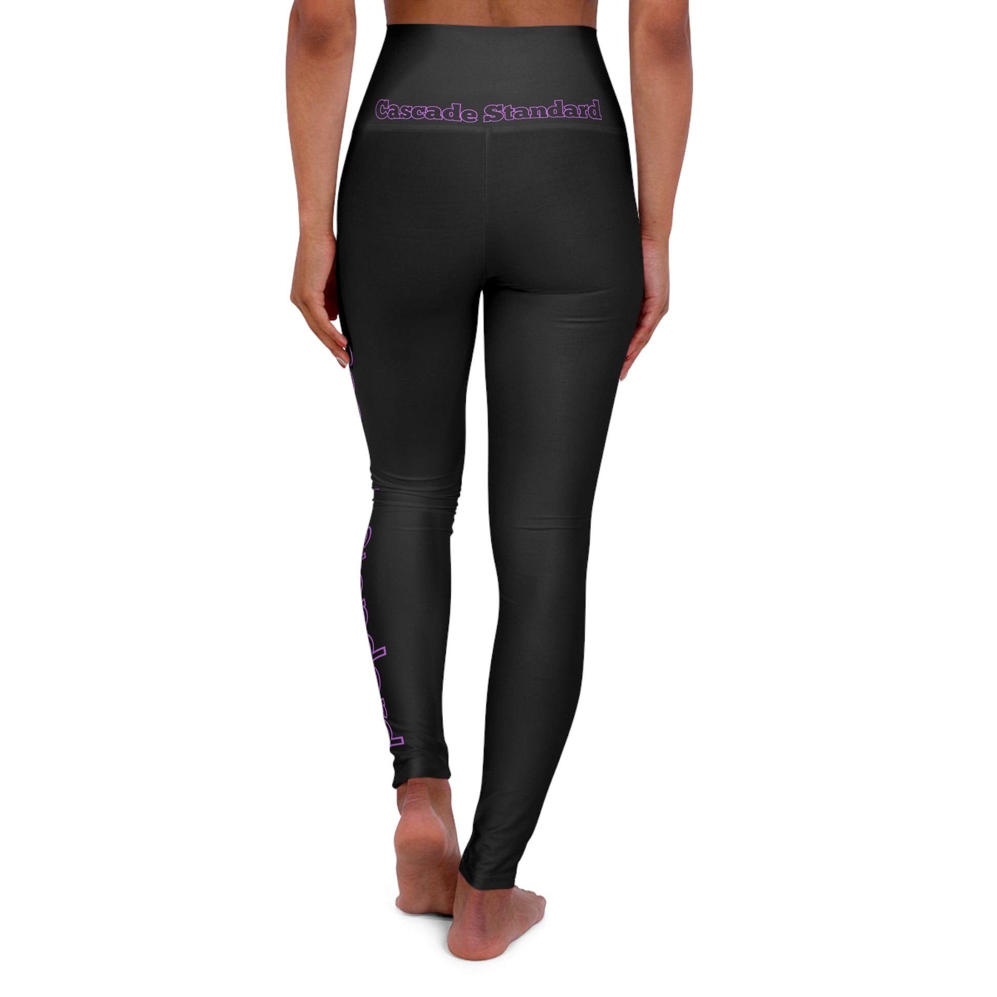 Cascade Standard High-Waisted Logo Leggings