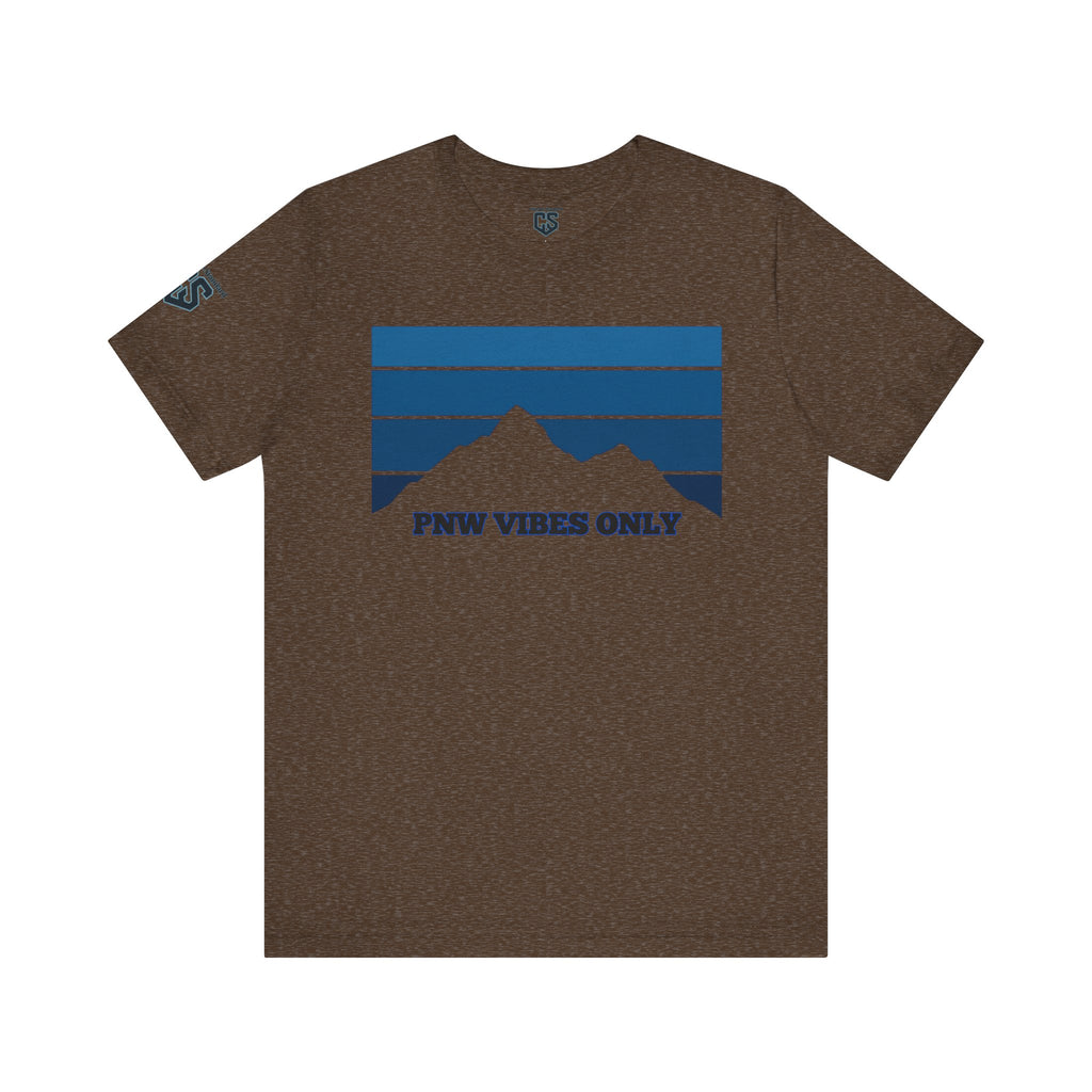 PNW Vibes Only – Classic Stripe Tee