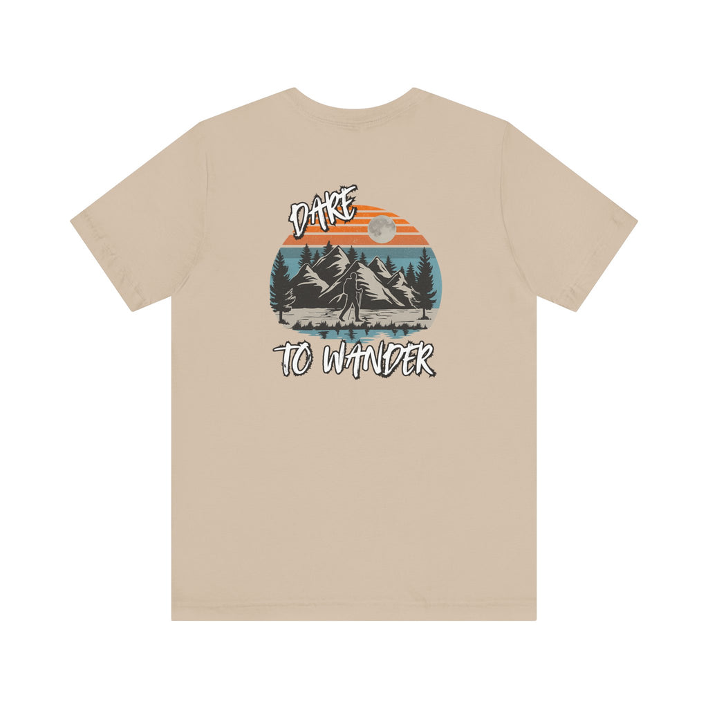 Dare to Wander – Retro Trail Sunset Tee