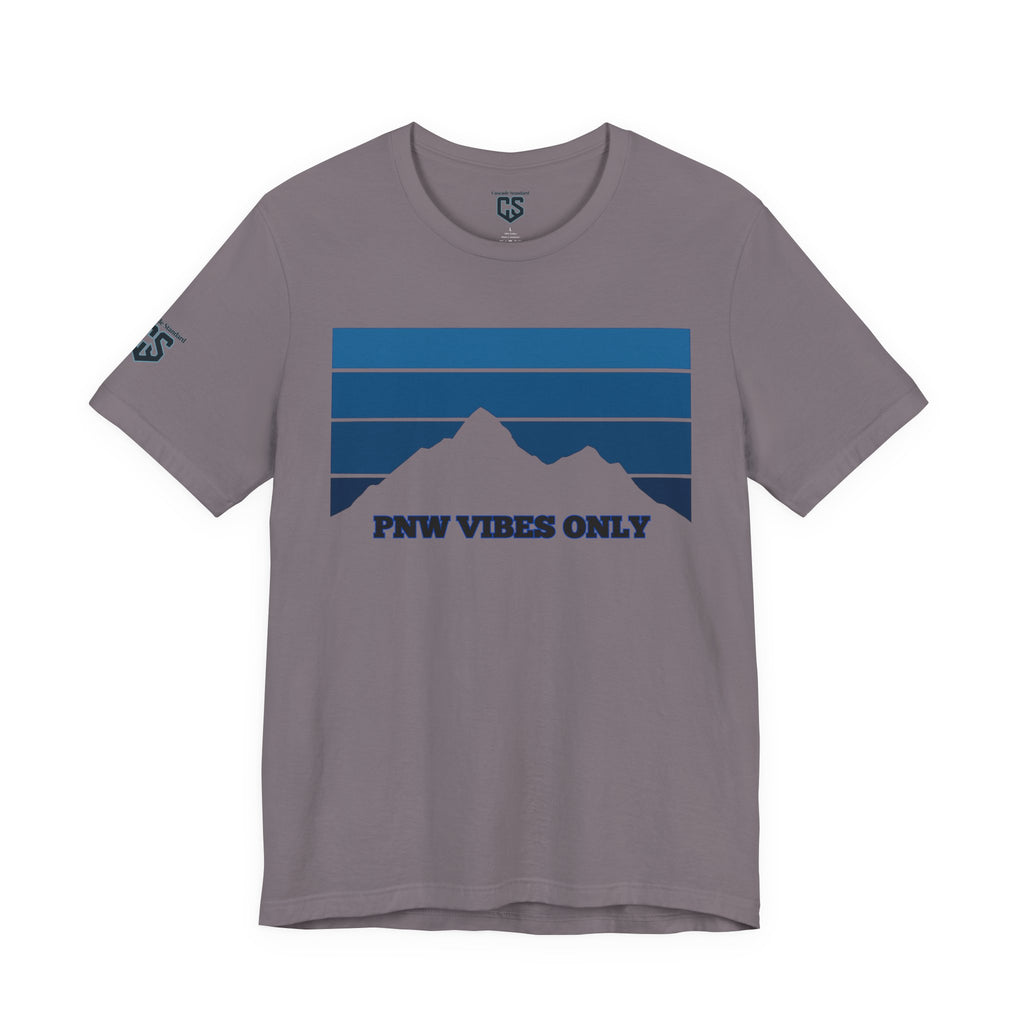 PNW Vibes Only – Classic Stripe Tee
