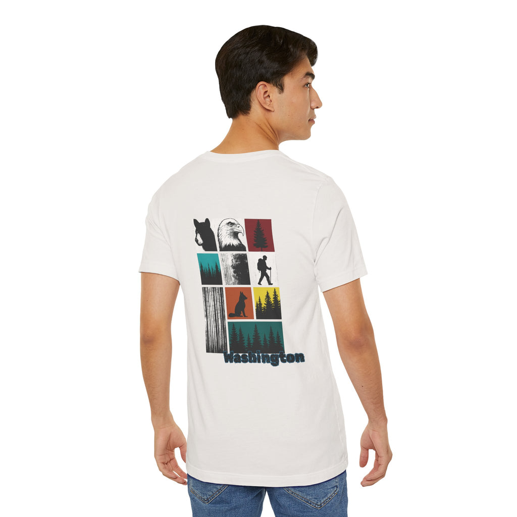 Washington Wildlife Grid Tee