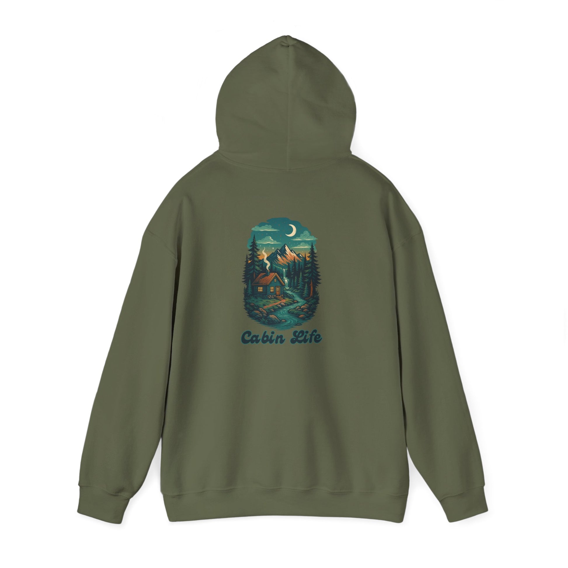 Cabin Life Streamscape Hoodie