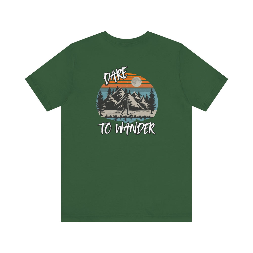 Dare to Wander – Retro Trail Sunset Tee