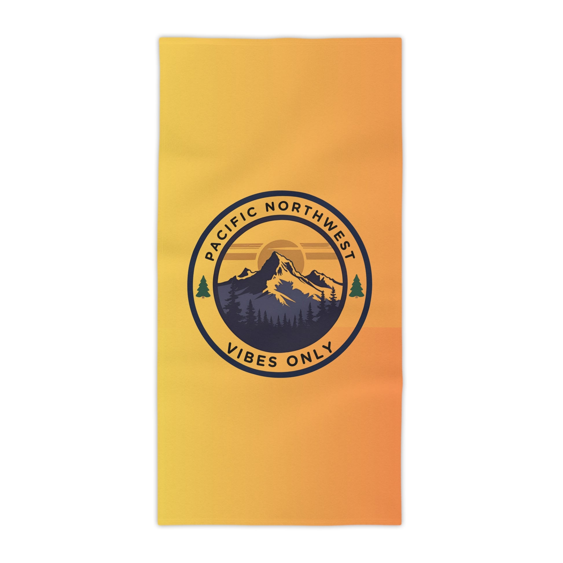 Pacific Northwest Vibes Beach Towels, Summer Essentials, Travel Towels, Poolside Accessories, Outdoor Fun, Gift for Nature Lovers